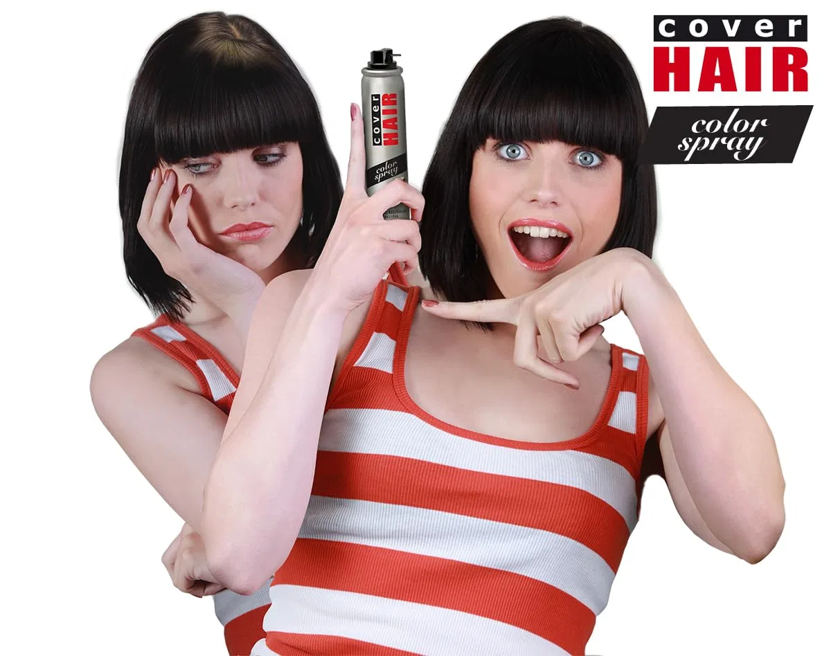 Спрей-корректор для корней волос Cover Hair Color 100 мл, темно-коричневый Cover Hair, Dunkelbraun — фото 2