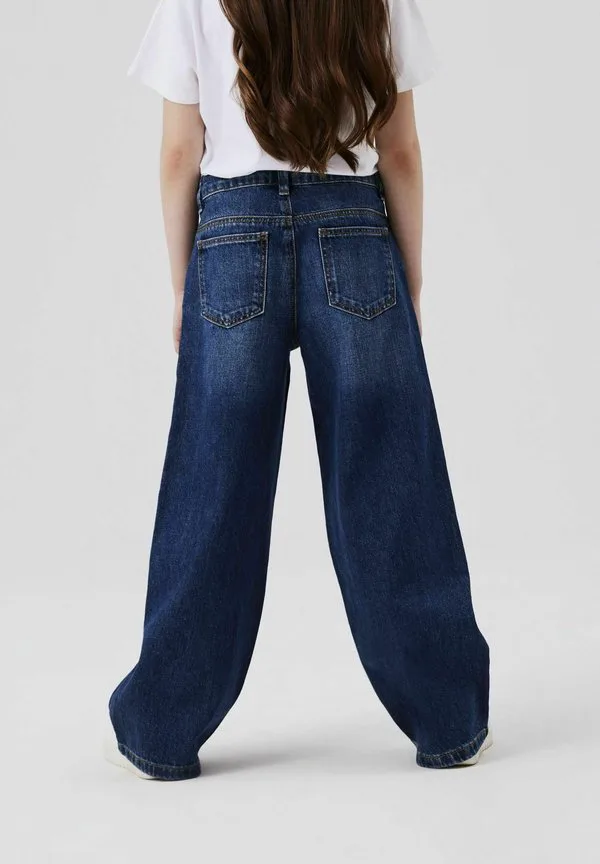 Джинсы свободного кроя Name It, Dark Blue Denim — фото 2