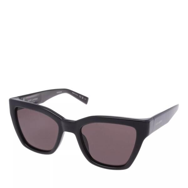 

Солнцезащитные очки sl 641 black-black-black Saint Laurent, черный