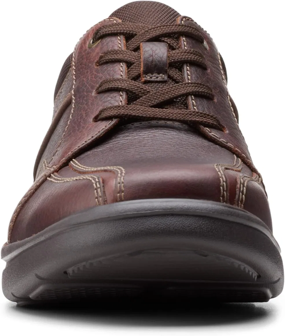 Мужские туфли-оксфорды Clarks Bradley Walk, 2-Brown Tumbled — фото 4