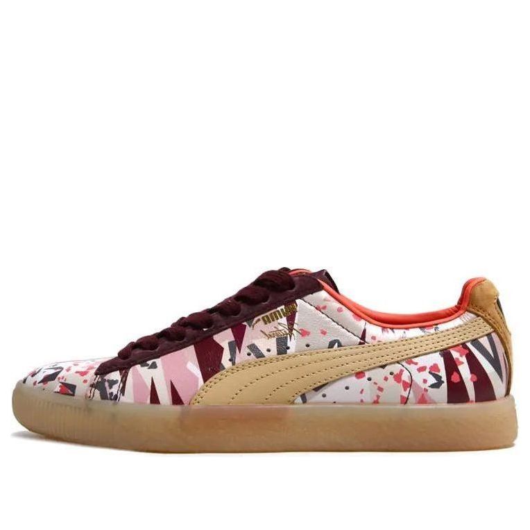 Кеды (WMNS) NATUREL x PUMA Clyde Board Shoes Multi-Color, разноцветный