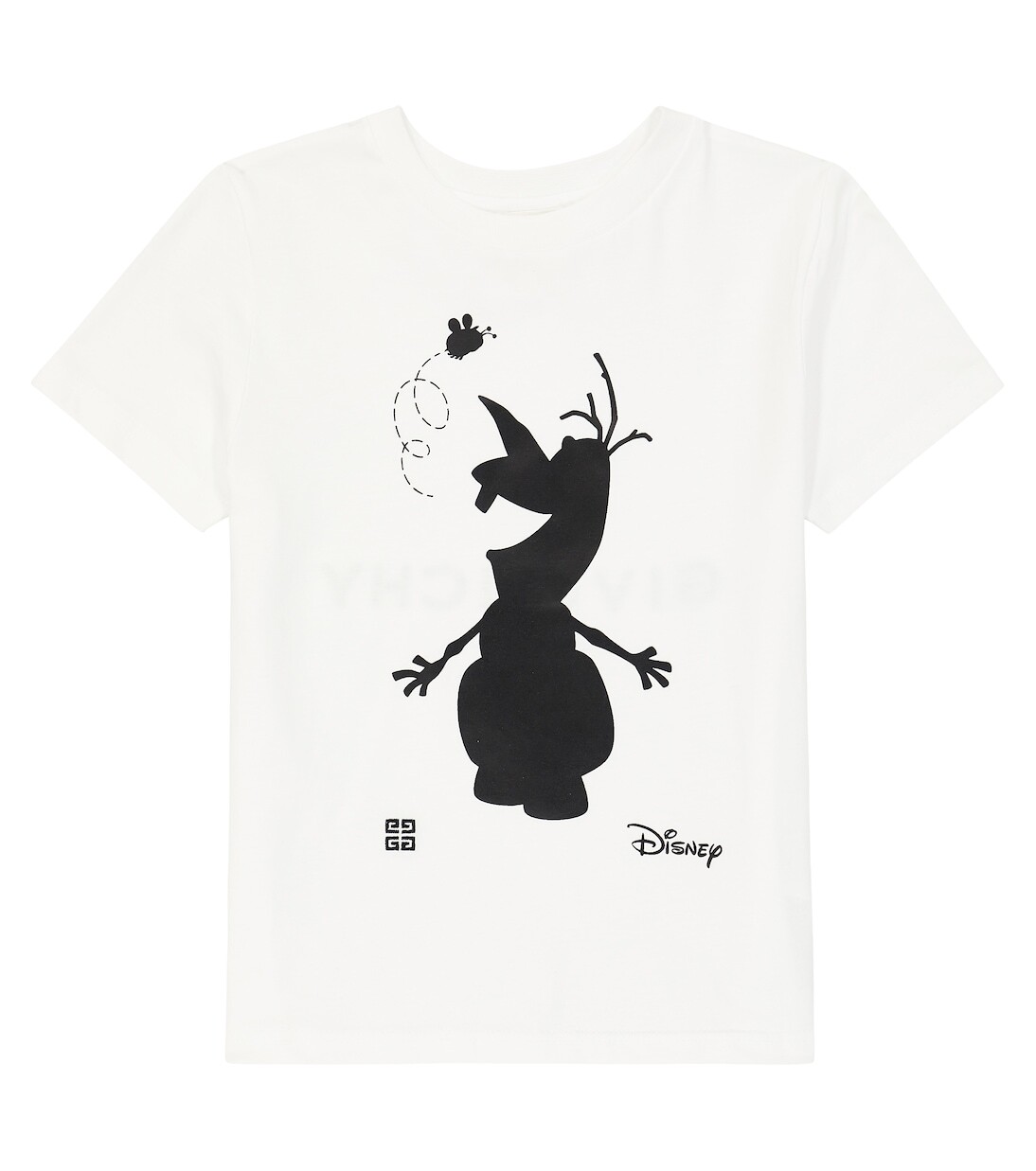 

Хлопковая футболка с принтом olaf из коллаборации с disney Givenchy, белый