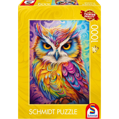 

Пазлы Owl In Parrot Dress (1000Pc)