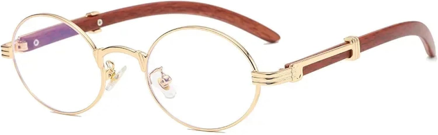 

Солнцезащитные очки с защитой от УФ-излучения UV400 | Маленький овальный размер | Для женщин и мужчин | Для занятий спортом на открытом воздухе и вождения DSVIGF, Gold Transparent