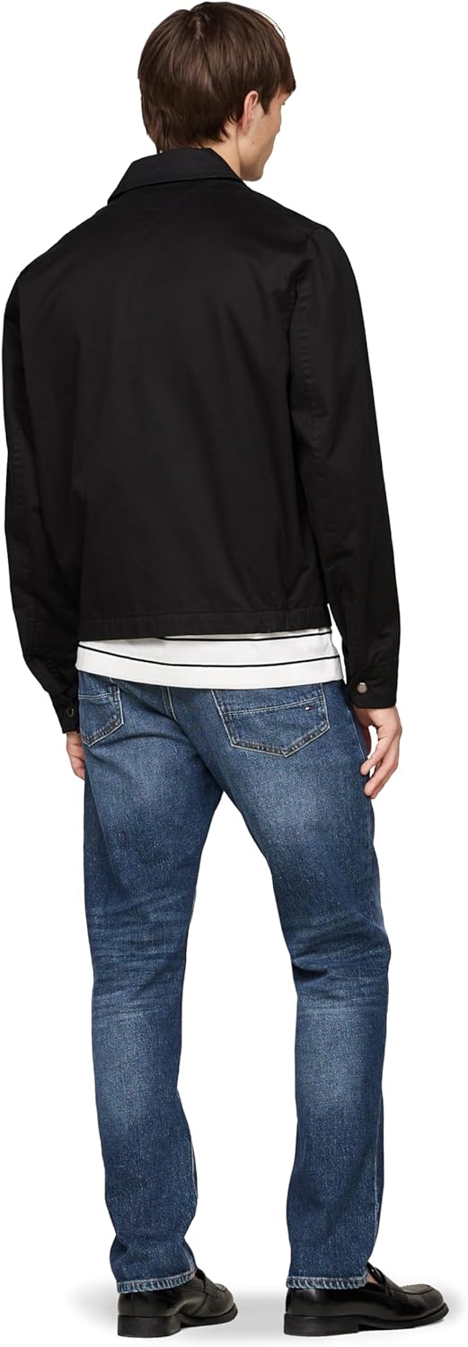 Легкая мужская куртка Tommy Hilfiger из хлопка Ivy, Black — фото 3