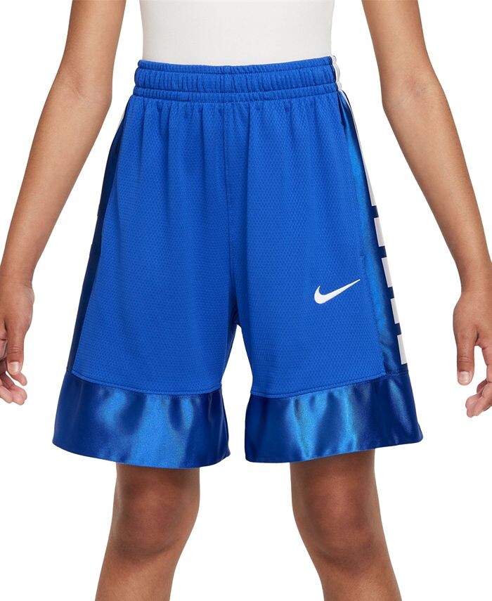 

Баскетбольные шорты Big Boys Elite Dri-FIT Nike, синий