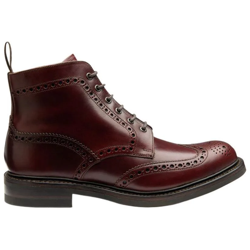LOAKE Ботинки Bedale мужские красно-коричневые — фото 3