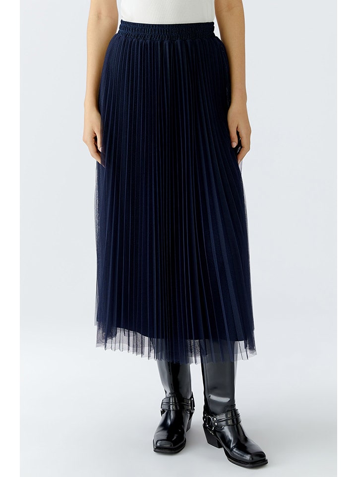 

Oui Юбка темно-синего цвета