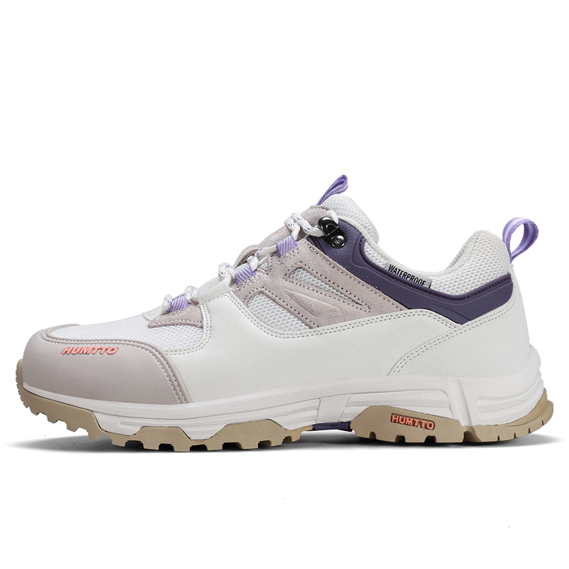 

HUMTTO Низкие уличные женские кроссовки бело-фиолетовые цвет слоновая кость/фиолетовый, цвет Ivory White/Purple