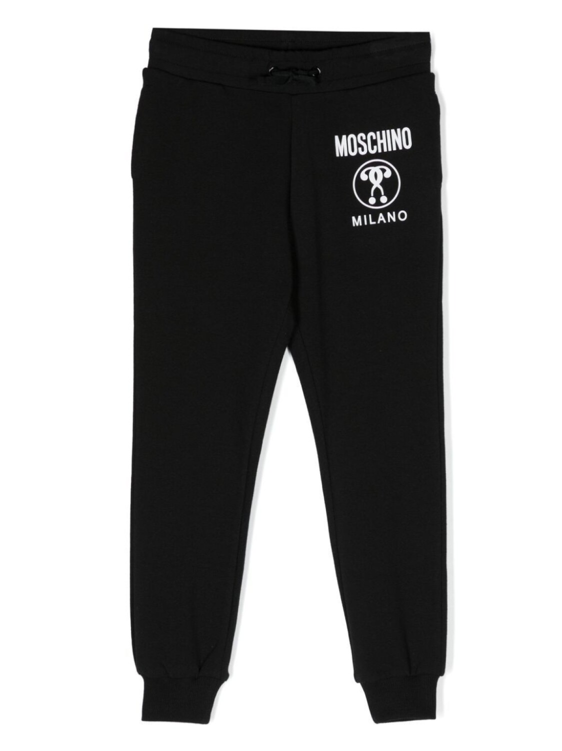 

Спортивные брюки с логотипом Moschino Kids, черный