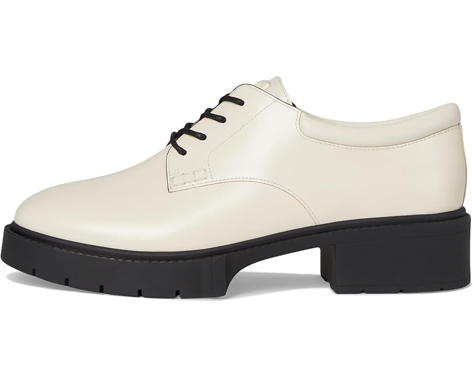 Оксфорды COACH Lyla Leather Derby, цвет Chalk — фото 4