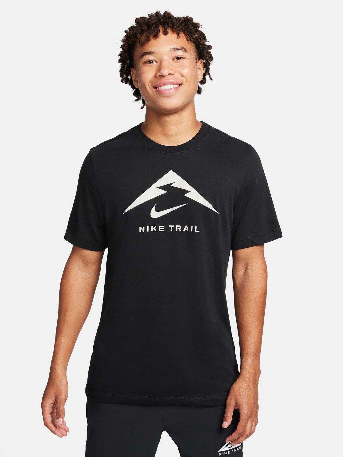 

Футболка Nike M NK DF TEE TRAIL LOGO, черный