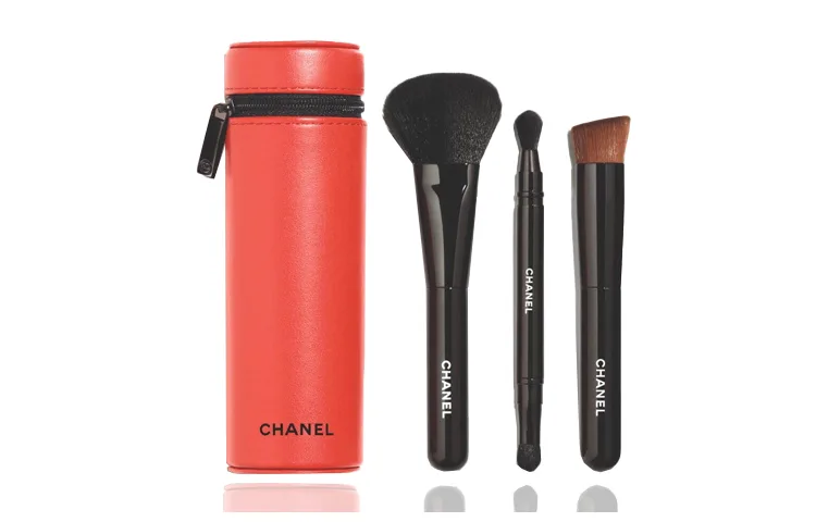 Кисти для макияжа Limited Makeup Accessories, мягкие, портативные CHANEL, 127 FUGUEUSE — фото 2