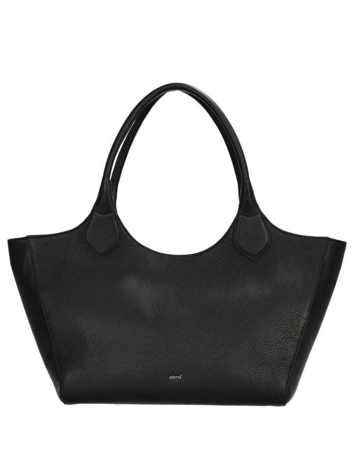 

Abro Senta - Сумка-шоппер 33 см (черный/никель) в черном/никельном исполнении