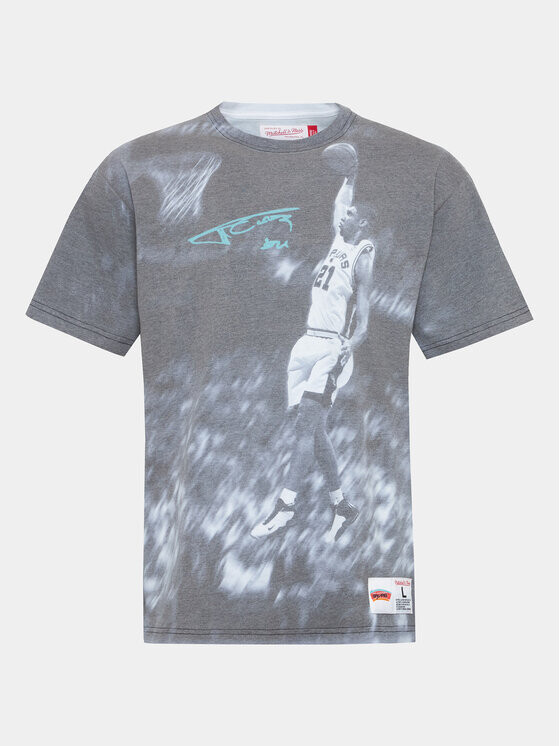 

Футболка стандартного кроя Mitchell & Ness, серый