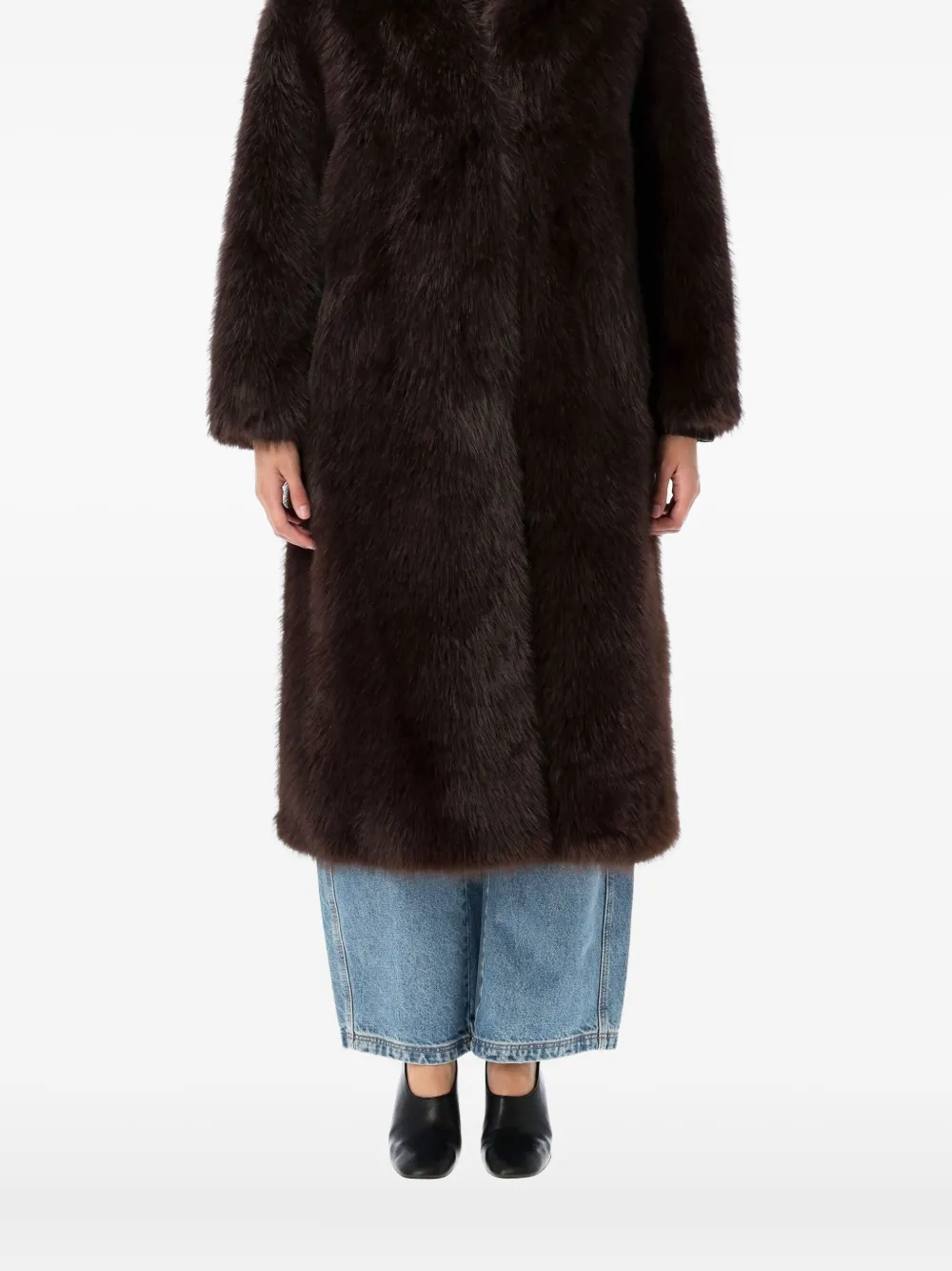 

Шуба из искусственного меха Sword, коричневый