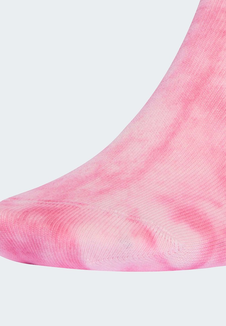 Носки Adidas Originals TIE DYE 3 PACK, Bliss Pink Bliss Lilac White/Pink — фото 3