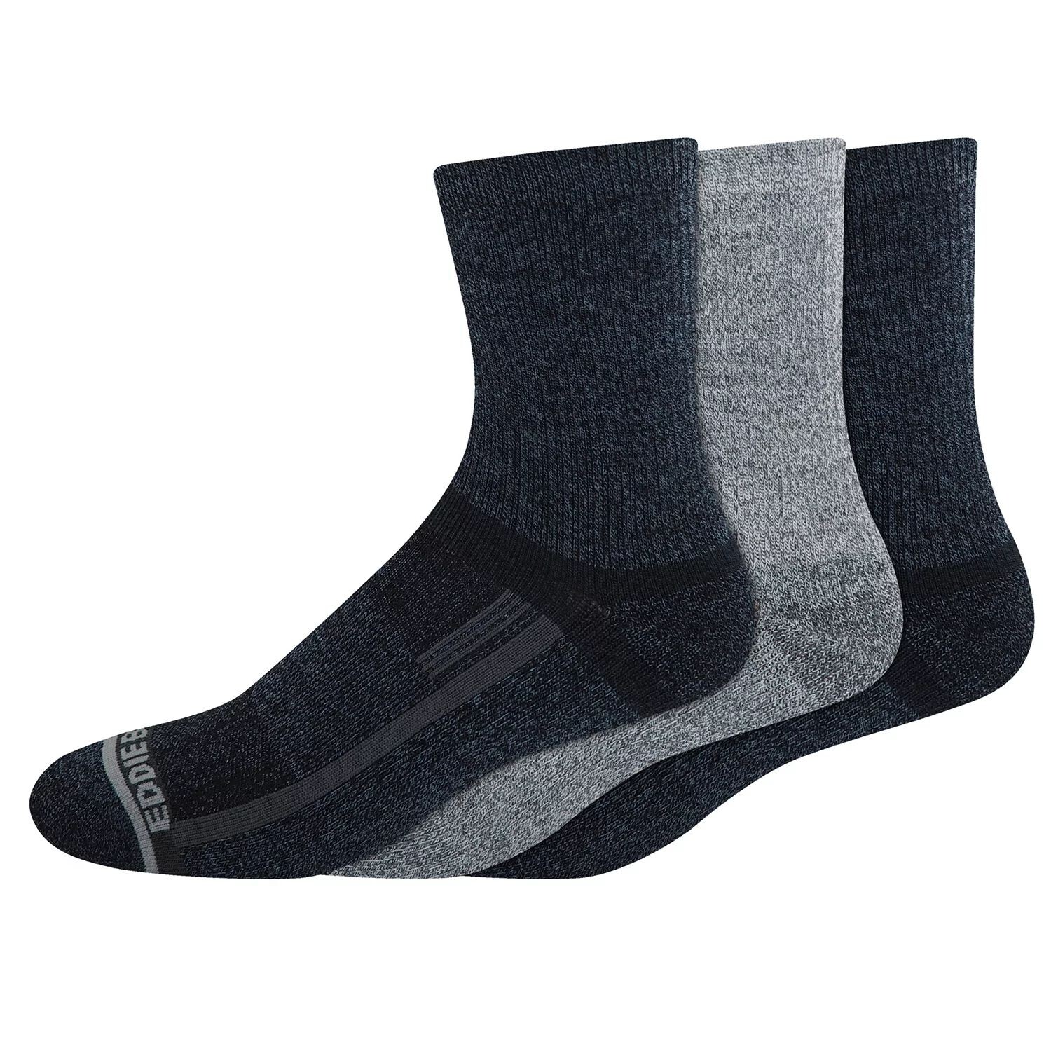 

Мужские носки Eddie Bauer Performance Hiking Crew, 3 пары носков, Черный, Мужские носки Eddie Bauer Performance Hiking Crew, 3 пары носков