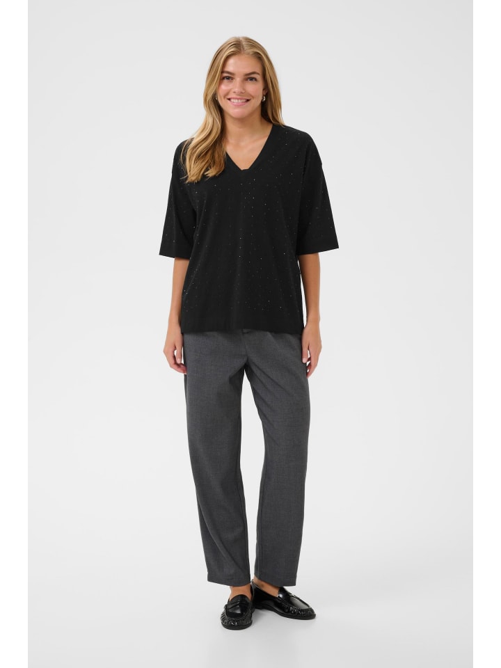 

Футболка KAphoebe свободного кроя, цвет: черный, глубокий Kaffe