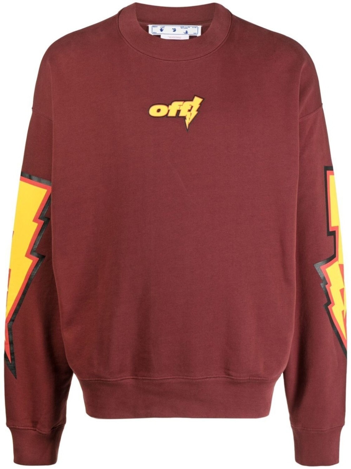 

Толстовка с логотипом Off-White, красный