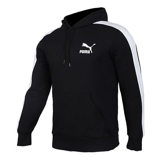 

Толстовка t7 knittingsports hooded fleece black Puma, черный