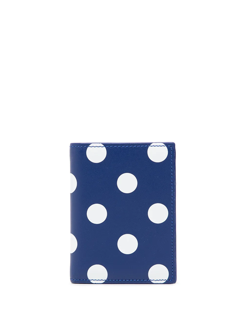 

Картхолдер в горох Comme Des Garçons Wallet, синий