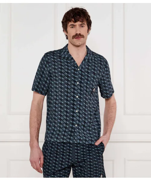 

Футболка залива Regular fit Moose Knuckles, синий