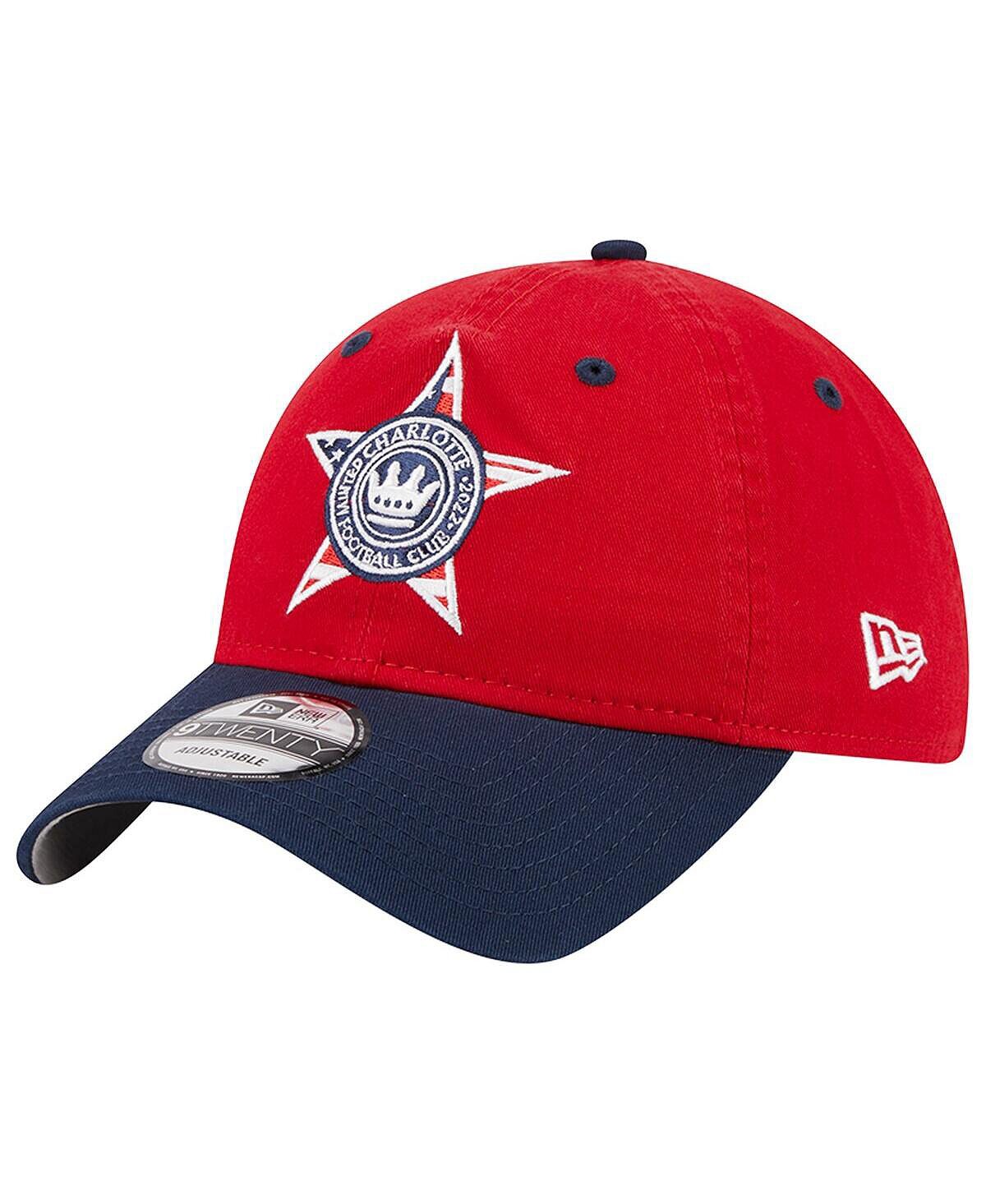 

Мужская бейсболка Red Charlotte FC Americana 9TWENTY New Era