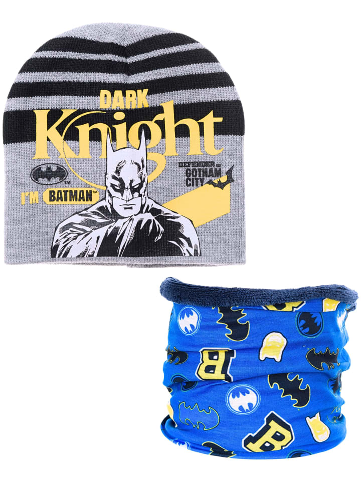

Шапка Batman, серый