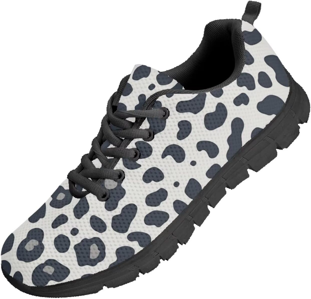 

Мужские кроссовки Funnydude Funny Print для бега, легкие и комфортные на осень, с шнуровкой, для спортзала, Leopard