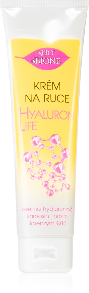 

Крем для рук Hyaluron Life с регенерирующим эффектом Bione Cosmetics, 100 мл