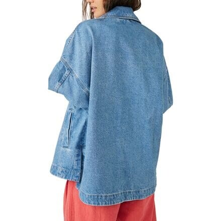 

Джинсовая куртка Madison City женская Free People, цвет Solar Wash