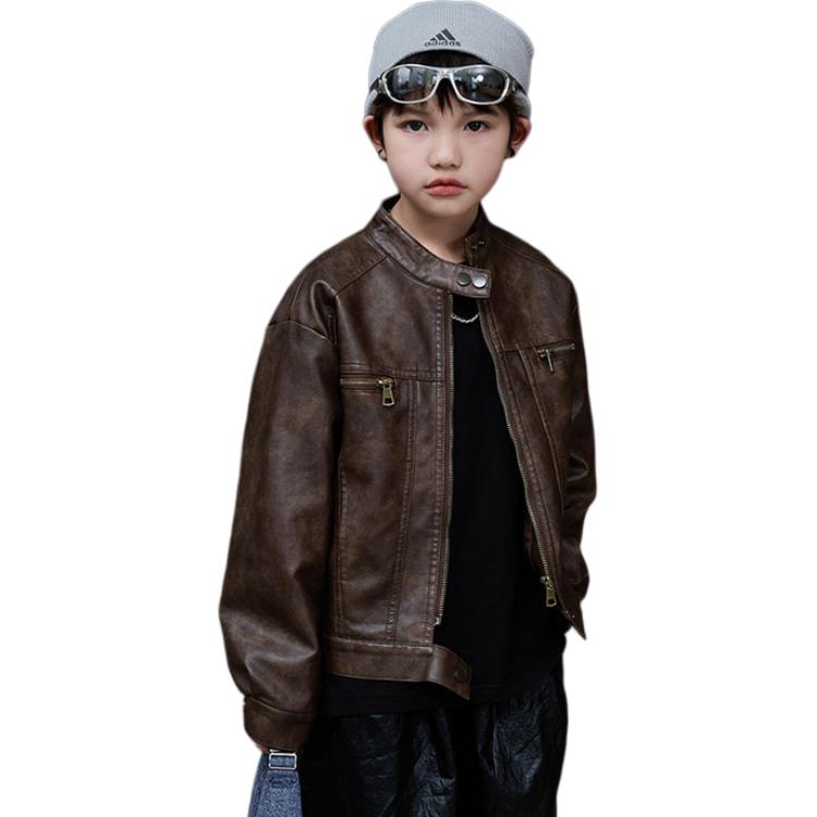 

Детская куртка с воротником стойка умеренная EASTERN CAMEL, coffee