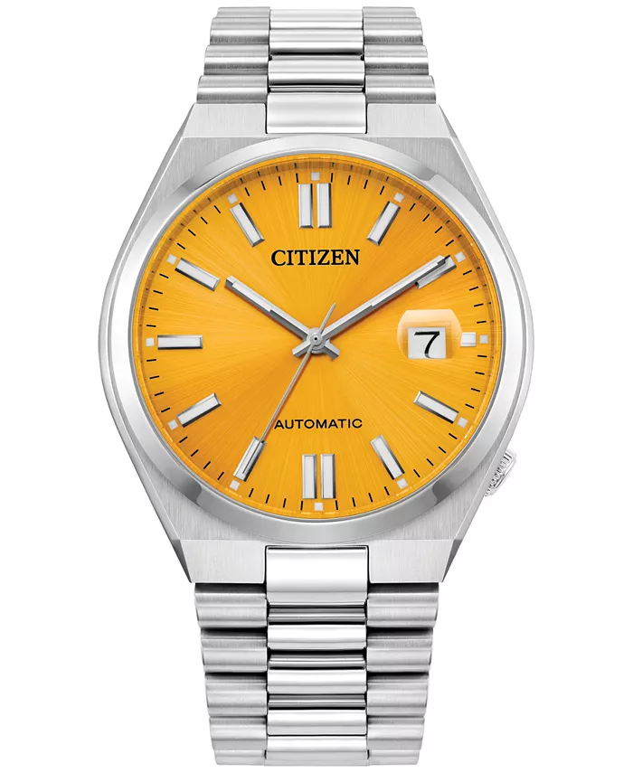 

Мужские автоматические часы Tsuyosa на стальном браслете, 40 мм Citizen