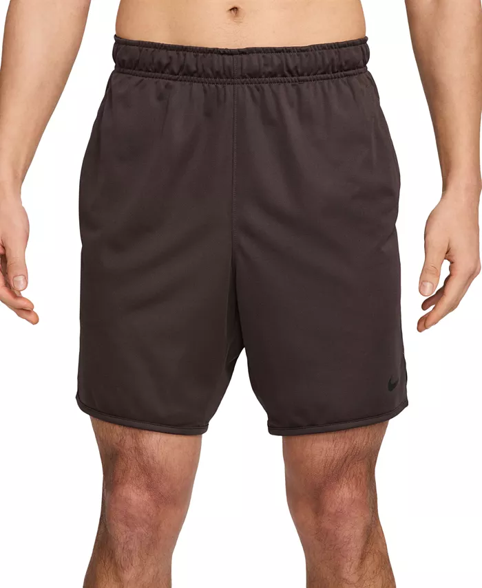 

Мужские шорты Totality Dri-FIT со шнурком, универсальные, 7 дюймов Nike, коричневый