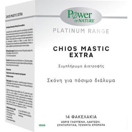 

Power Of Nature Platinum Range Хиосская мастика Экстра диетическая добавка для пищеварительной системы с Хиосской мастикой 14 пакетиков Power Health