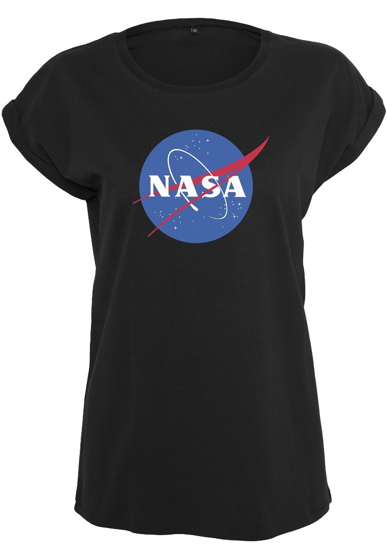 

Футболка с набивным рисунком NASA INSIGNIA TEE Mister Tee, черный