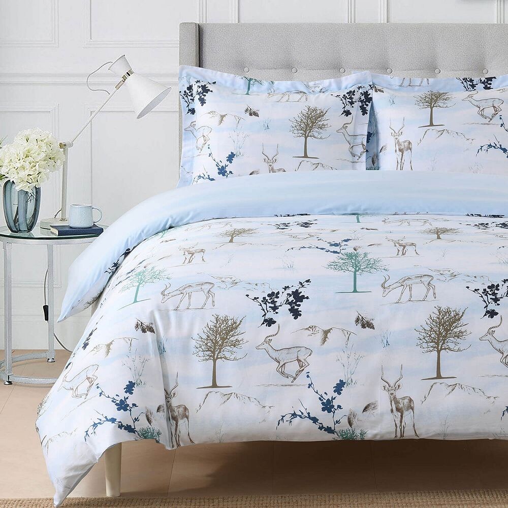 

Комплект пододеяльников из 100% хлопка Alpine Snow Egyptian Linens, цвет Alpine