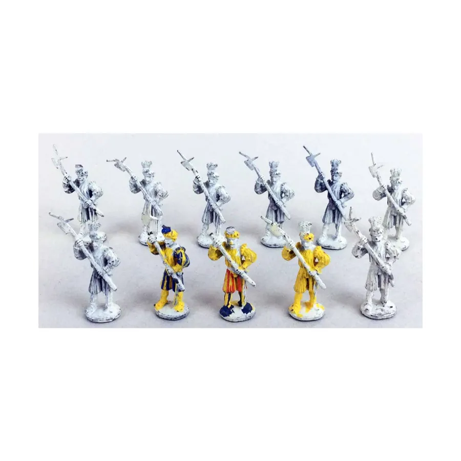

Швейцарские алебардисты №1, Historicals - Loose Miniatures (25mm)