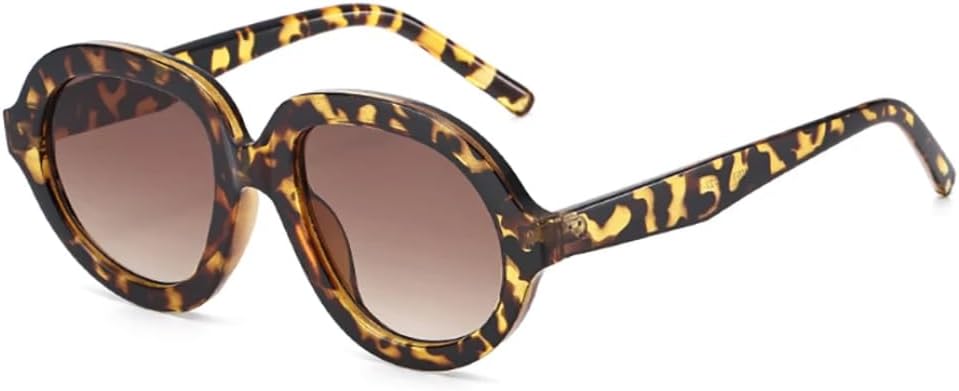 

Ретро-модные солнцезащитные очки большого размера для женщин и мужчин, классические винтажные, с защитой от УФ-излучения UV400, для активного отдыха на природе VFDHN, Hawksbill Brown