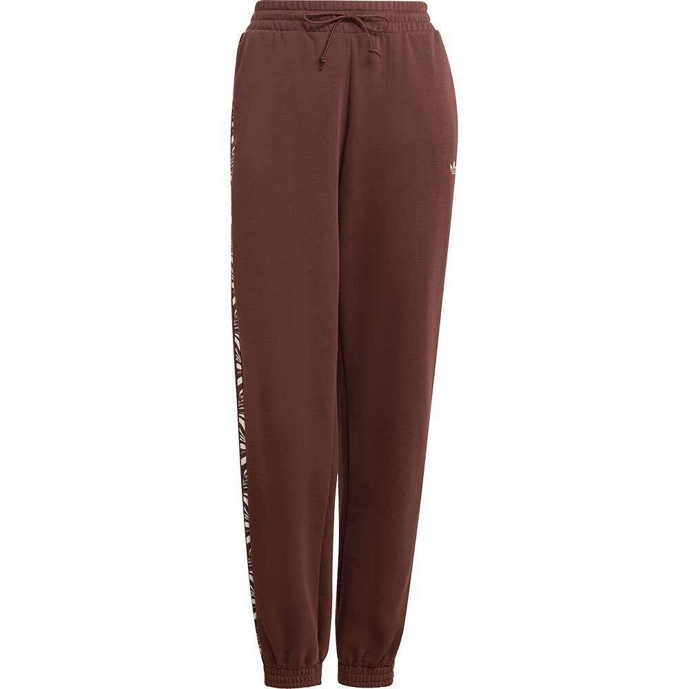 

Джоггеры adidas Originals Abstract Animal Print Joggers, коричневый