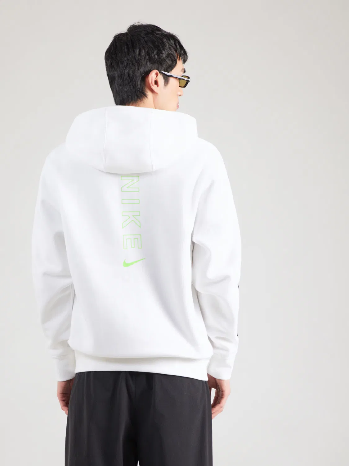Толстовка на молнии Nike Sportswear, White — фото 4