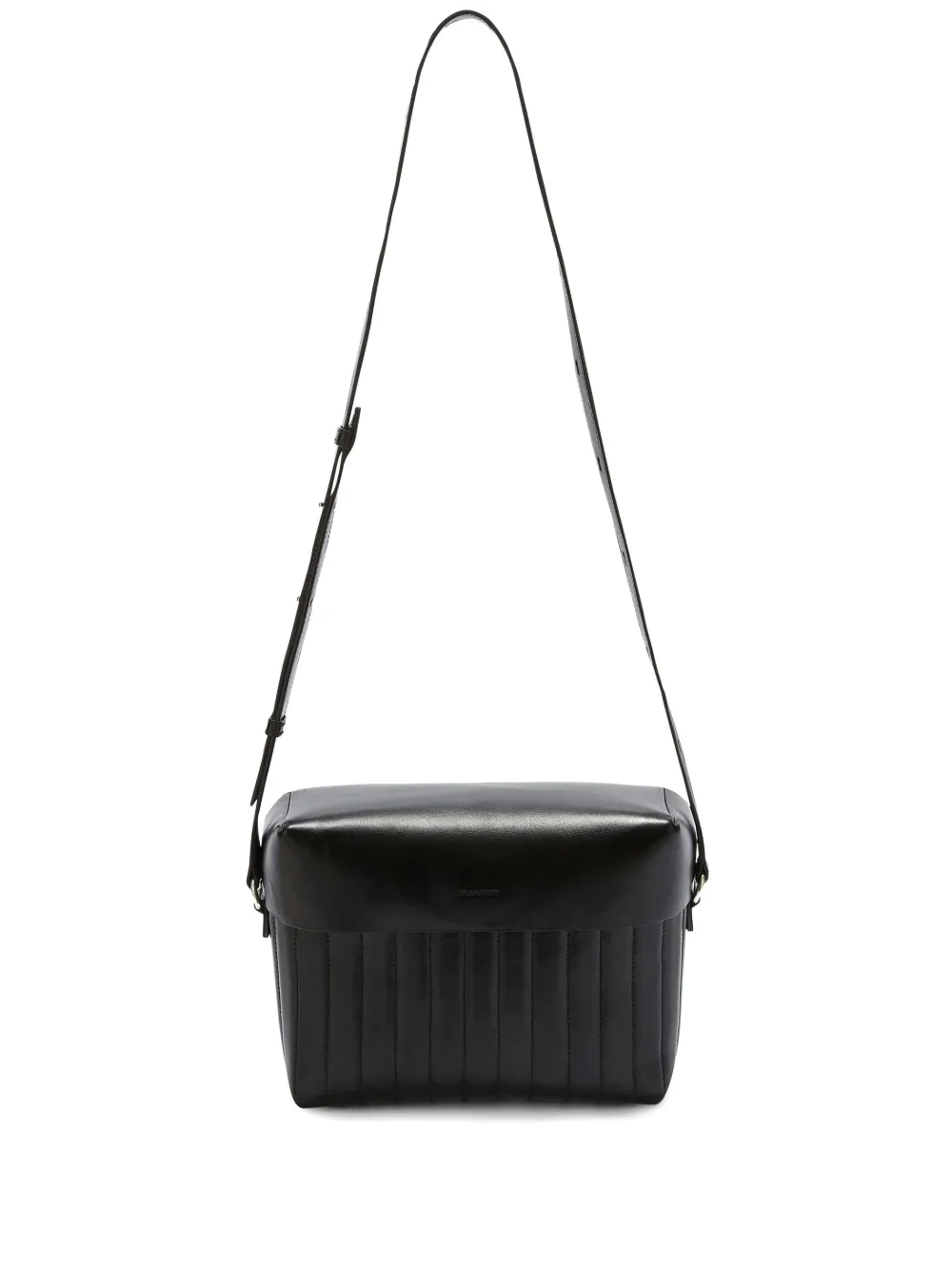 

Сумка на плечо со вставками JIL SANDER, черный