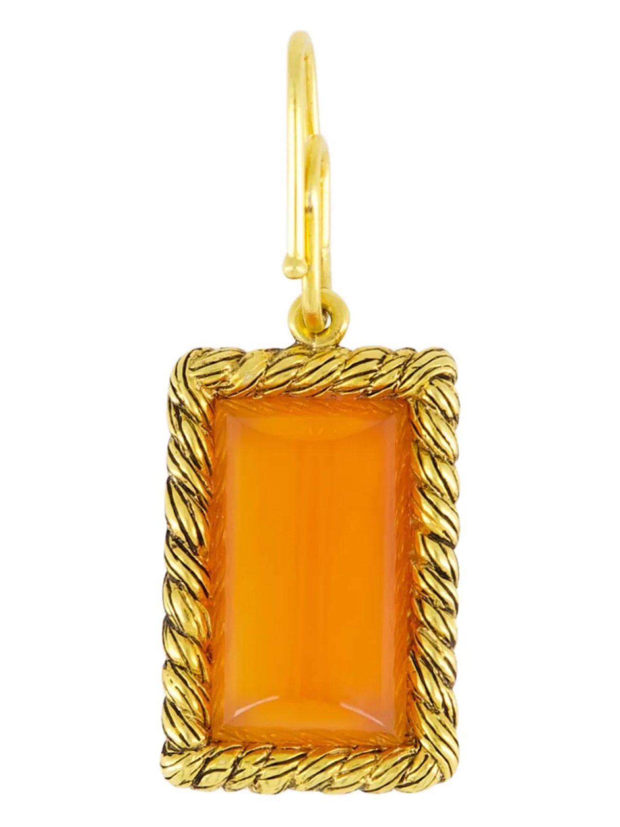 

Шарм Aurelie Bidermann Calcedoine charm, оранжевый