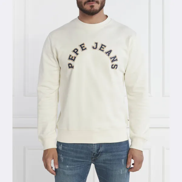 

Толстовка обычного кроя Pepe Jeans London, бежевый