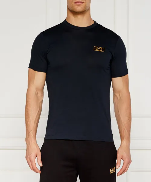 

Футболка Slim fit Ea7, синий