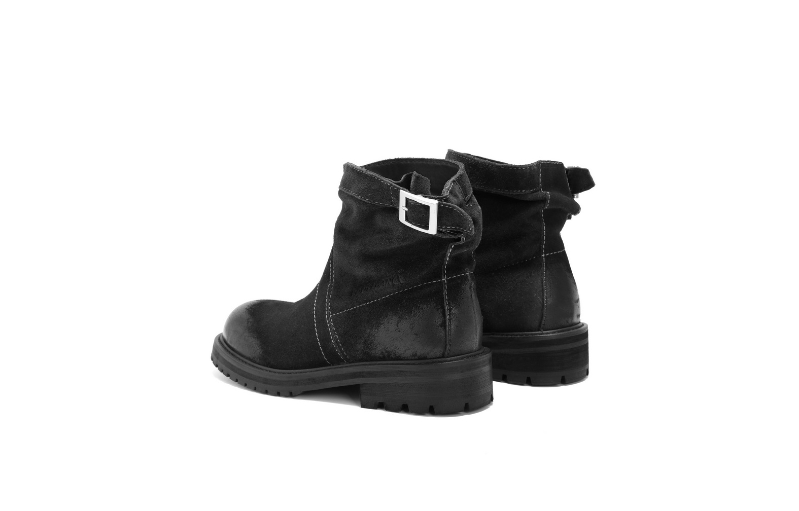 BELLE Черные женские ботинки на каблуке 3,5 см, цвет Black — фото 4