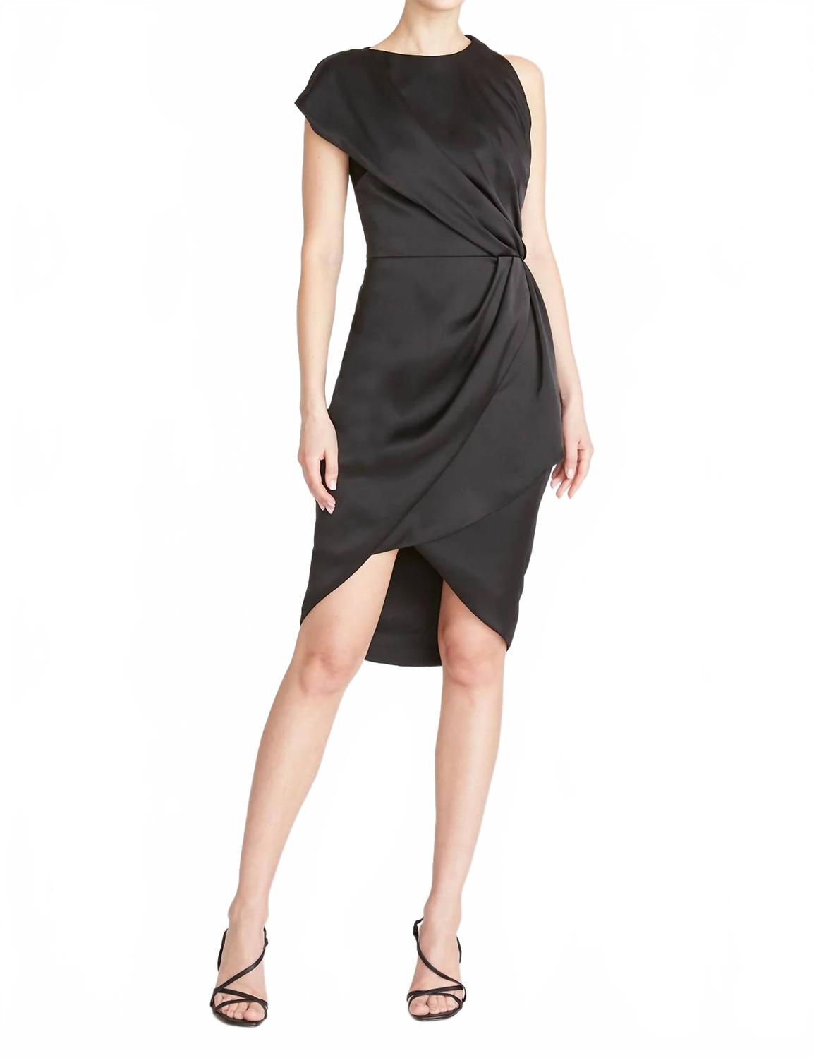 

Макена Коктейльное платье в черном цвете Theia