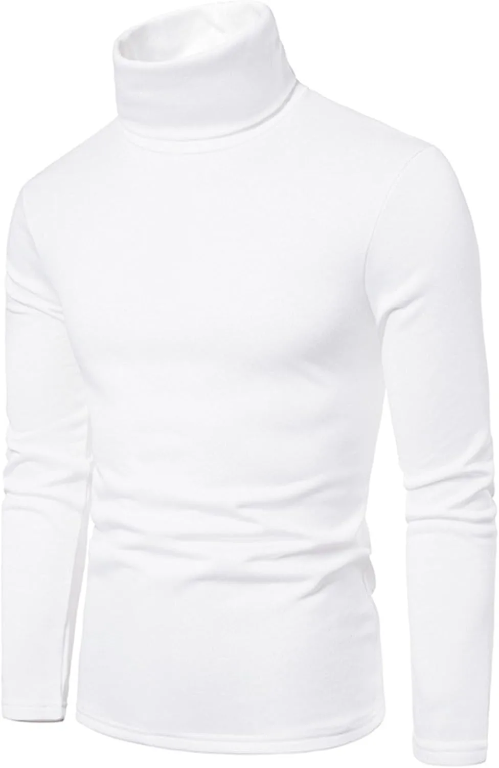 Мужская флисовая водолазка Slim Fit — фото 2