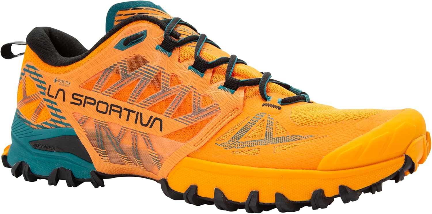 

Мужские водонепроницаемые трейловые кроссовки La Sportiva Bushido III GTX, Papaya/Everglade